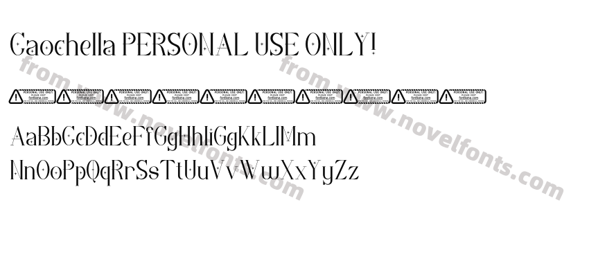 Caochella PERSONAL USE ONLY!Preview