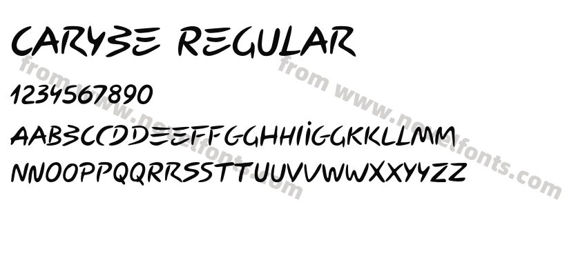 Carybe RegularPreview