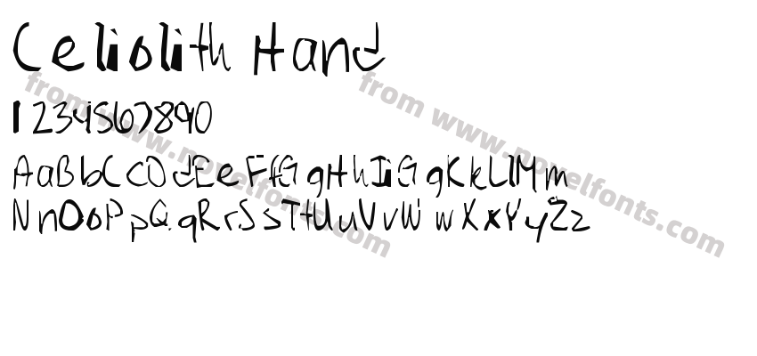 Celiolith HandPreview