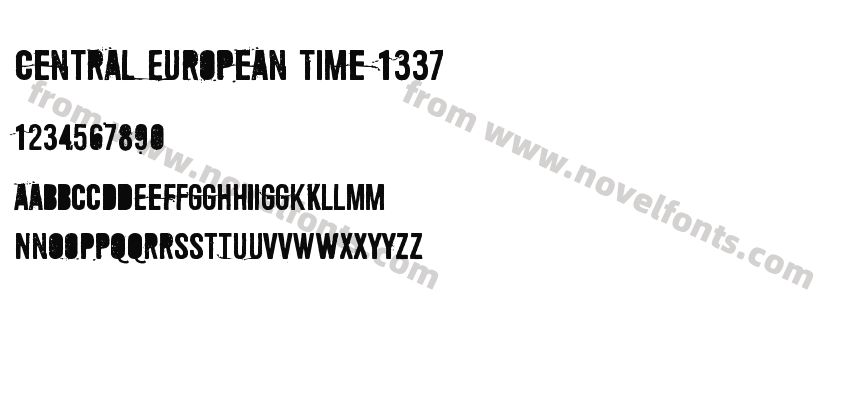 Central European Time 1337Preview