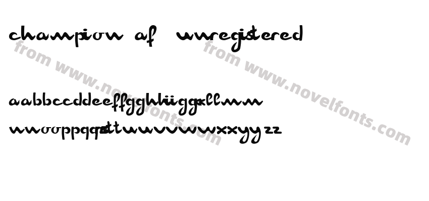 Champion AF (unregistered)Preview
