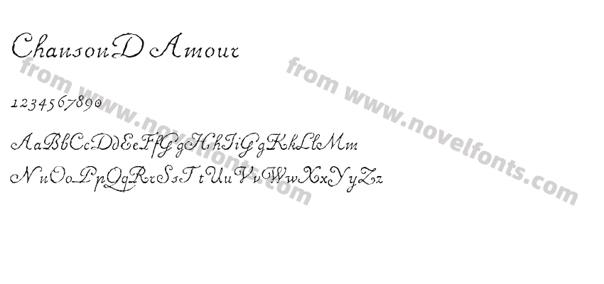 ChansonD AmourPreview