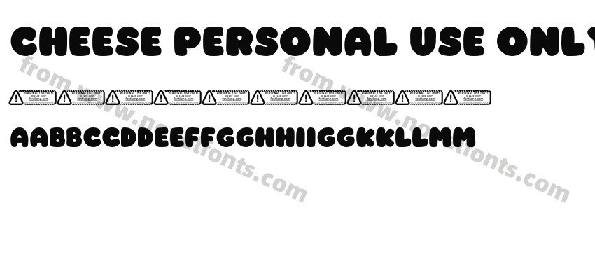 Cheese PERSONAL USE ONLY!Preview