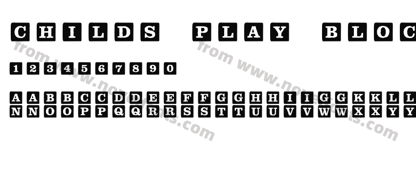 Childs Play Blocks SolidPreview