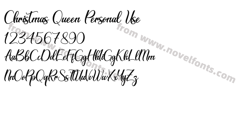Christmas Queen Personal UsePreview