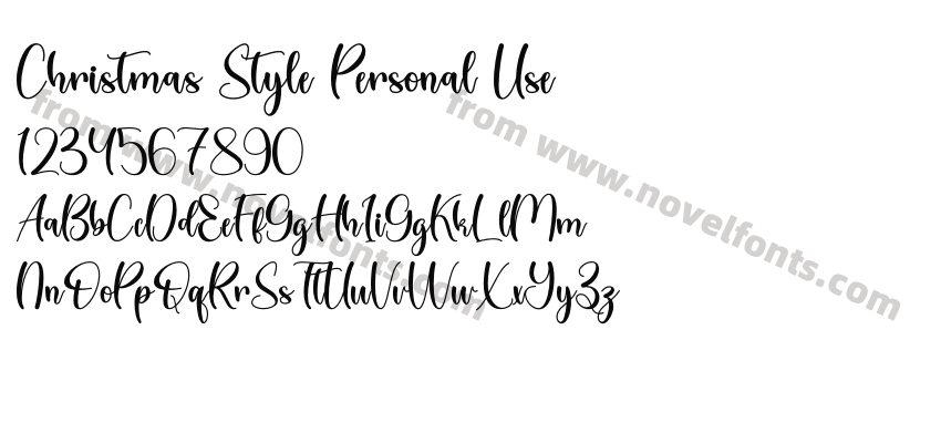Christmas Style Personal UsePreview
