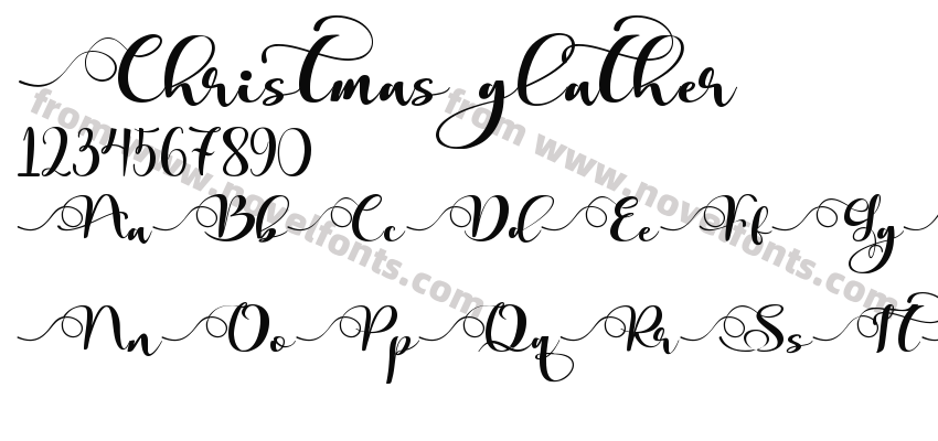 Christmas glatherPreview