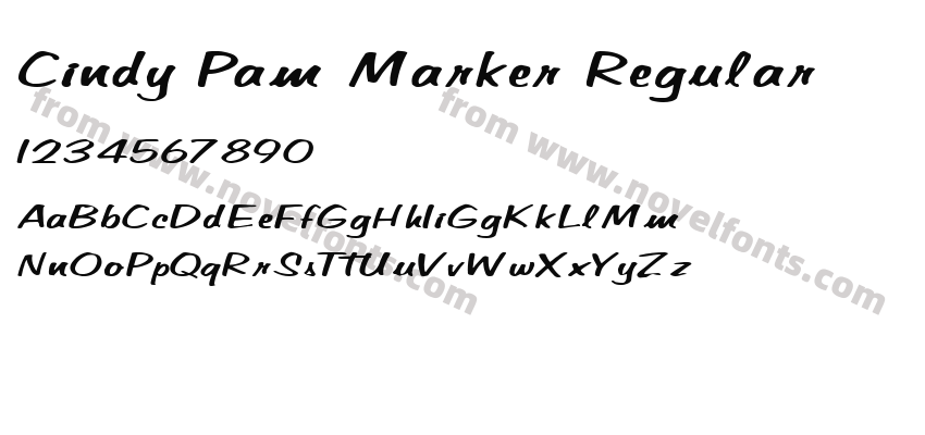 Cindy Pam Marker RegularPreview