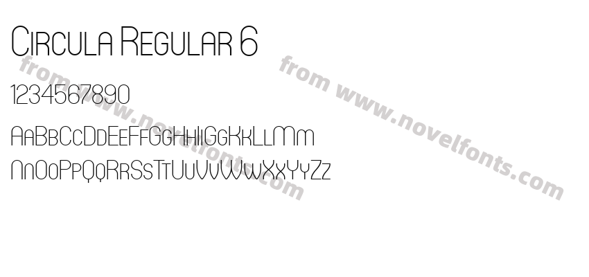 Circula Regular 6Preview