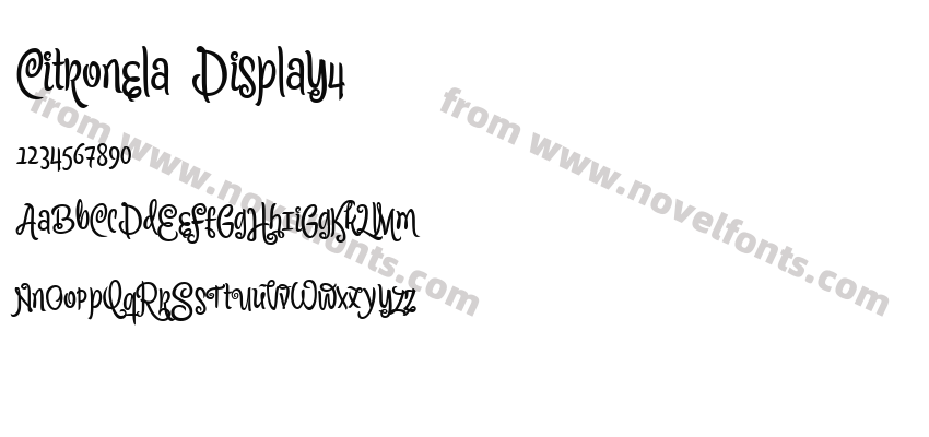 Citronela Display4Preview