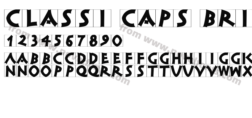 Classi Caps Bricks BlackPreview