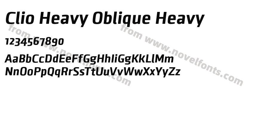 Clio Heavy Oblique HeavyPreview