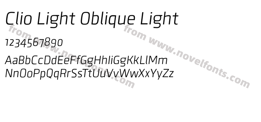 Clio Light Oblique LightPreview