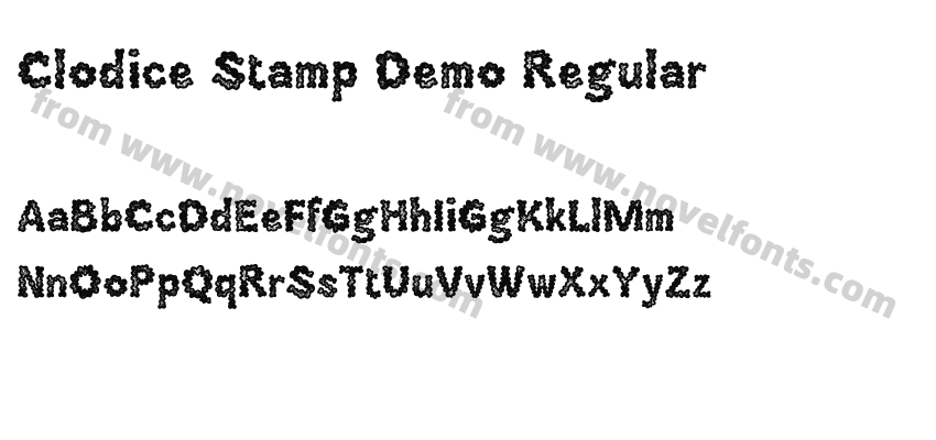 Clodice Stamp Demo RegularPreview