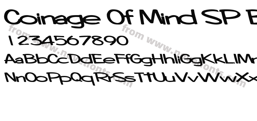Coinage Of Mind SP BoldPreview