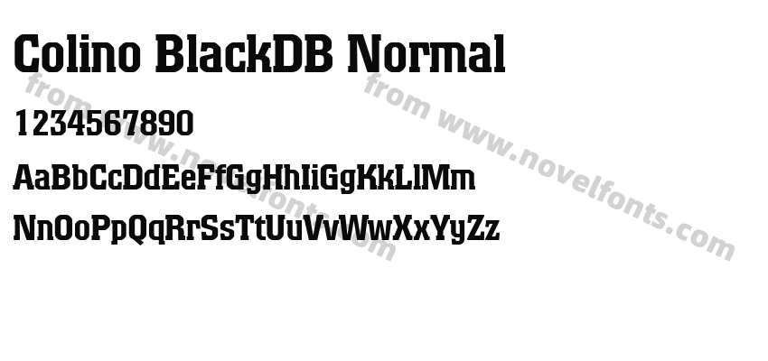 Colino BlackDB NormalPreview