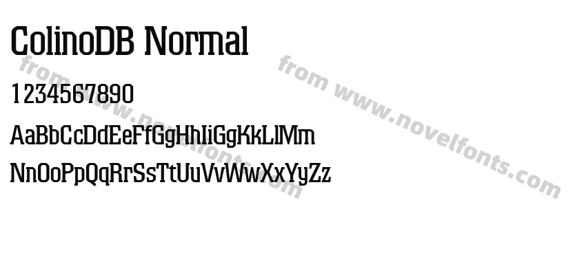 ColinoDB NormalPreview