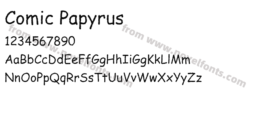 Comic PapyrusPreview