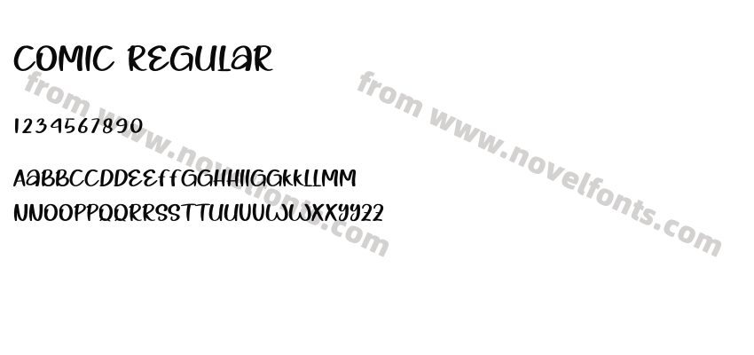 Comic RegularPreview