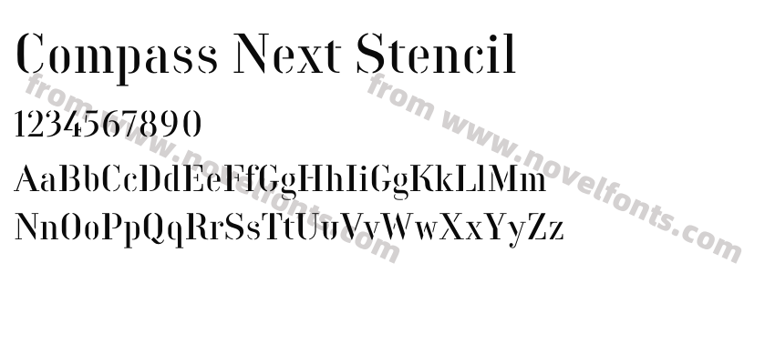 Compass Next StencilPreview