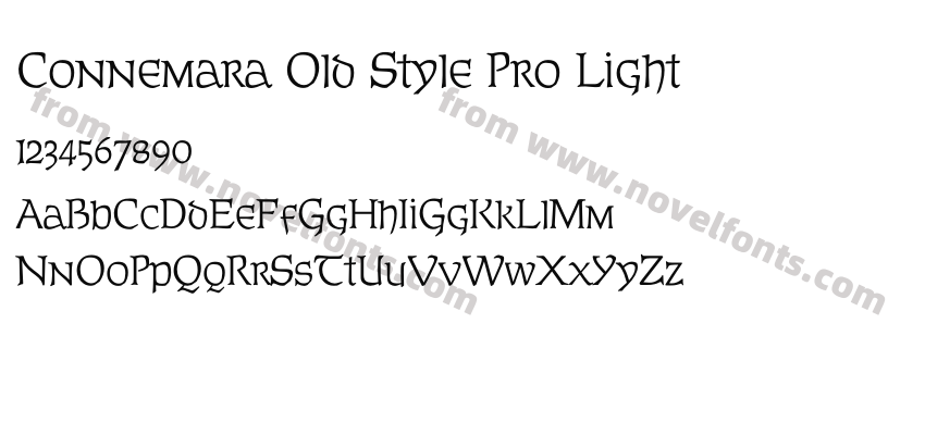 Connemara Old Style Pro LightPreview