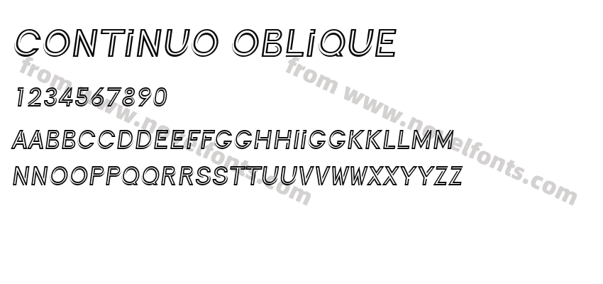 Continuo ObliquePreview