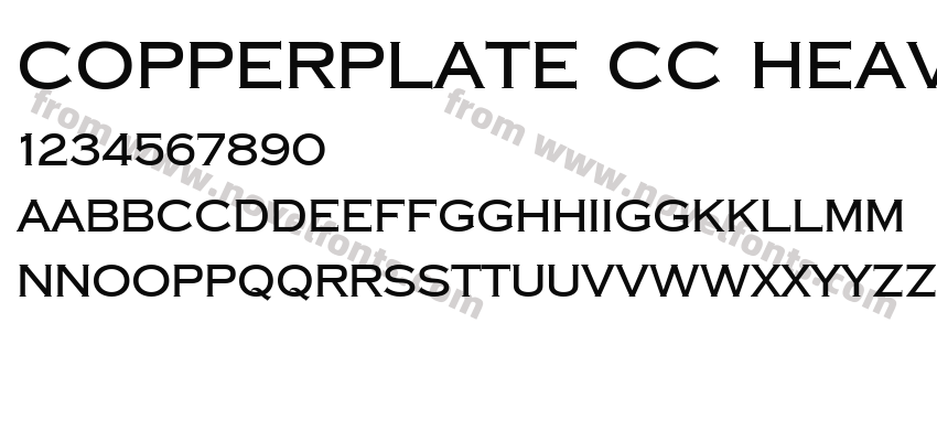 Copperplate CC HeavyPreview