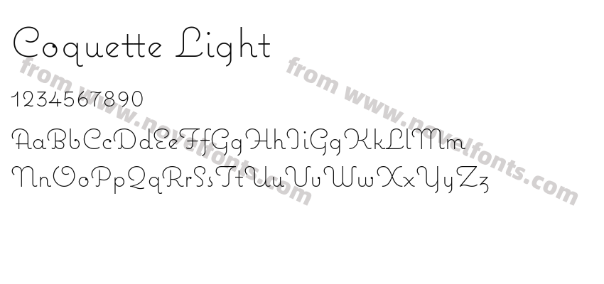 Coquette LightPreview