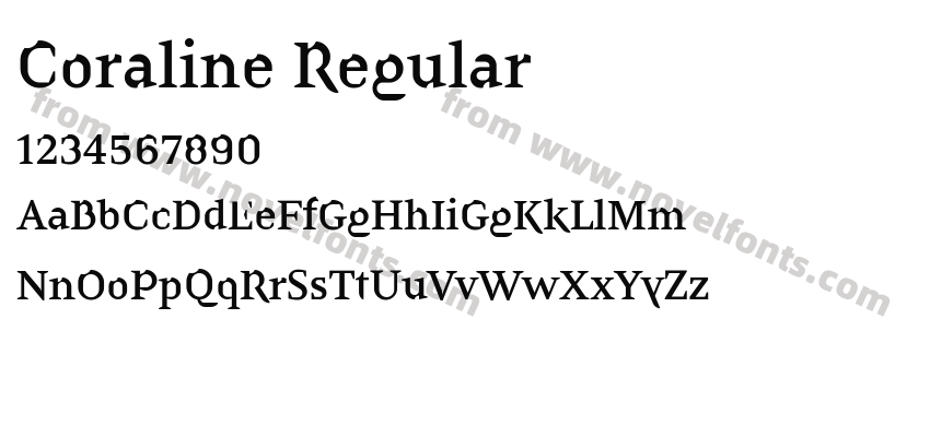 Coraline RegularPreview