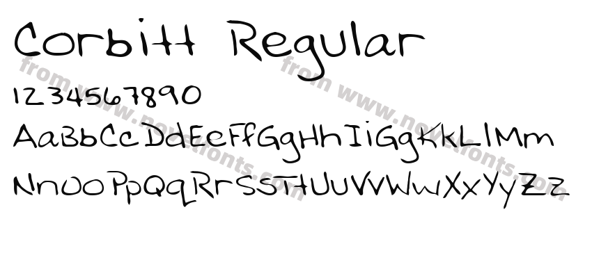 Corbitt RegularPreview