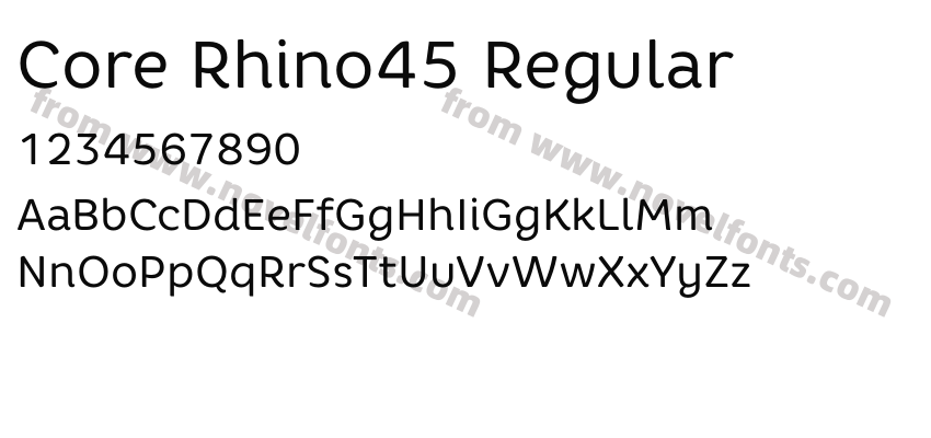 Core Rhino45 RegularPreview