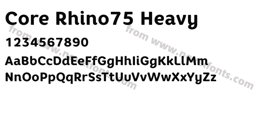 Core Rhino75 HeavyPreview