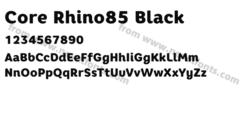 Core Rhino85 BlackPreview