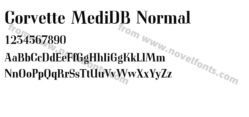 Corvette MediDB NormalPreview