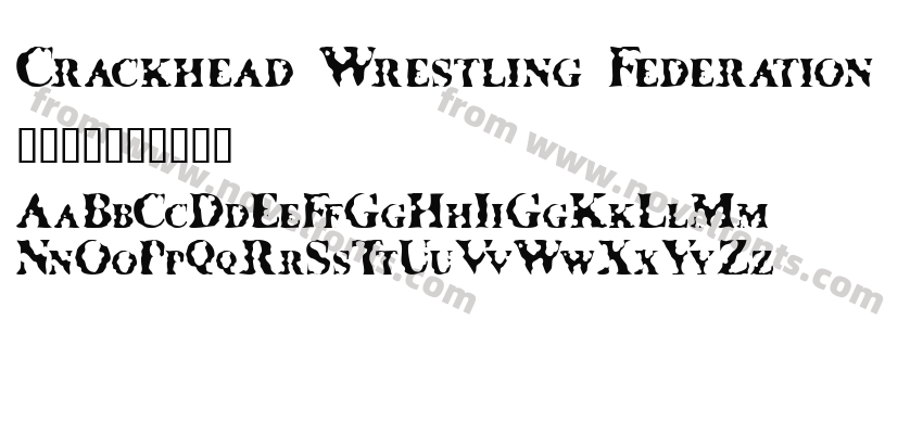 Crackhead Wrestling FederationPreview
