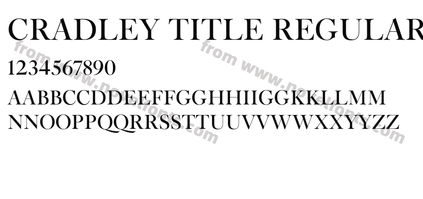 Cradley Title Regular2Preview