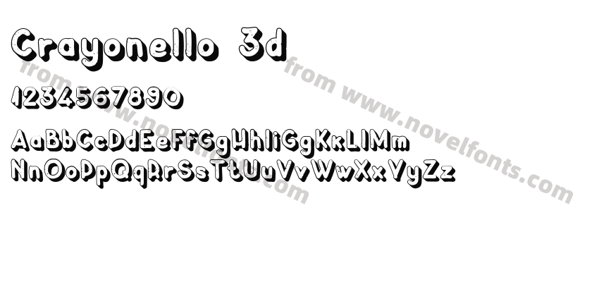 Crayonello 3dPreview