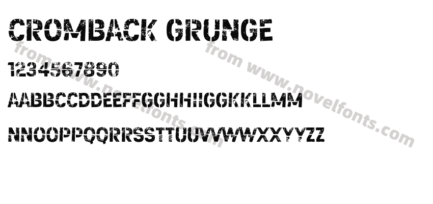 Cromback GrungePreview