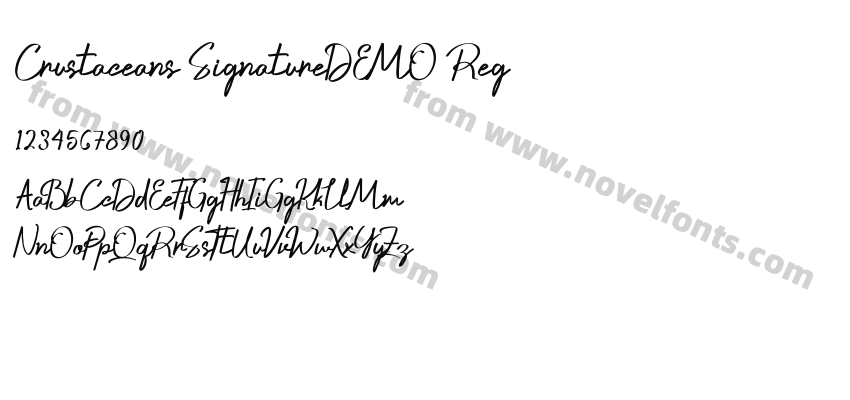 Crustaceans SignatureDEMO RegPreview