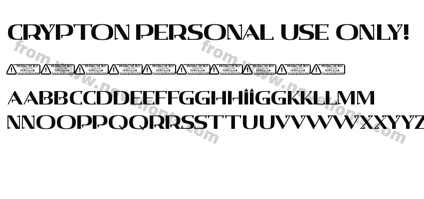 Crypton PERSONAL USE ONLY!Preview