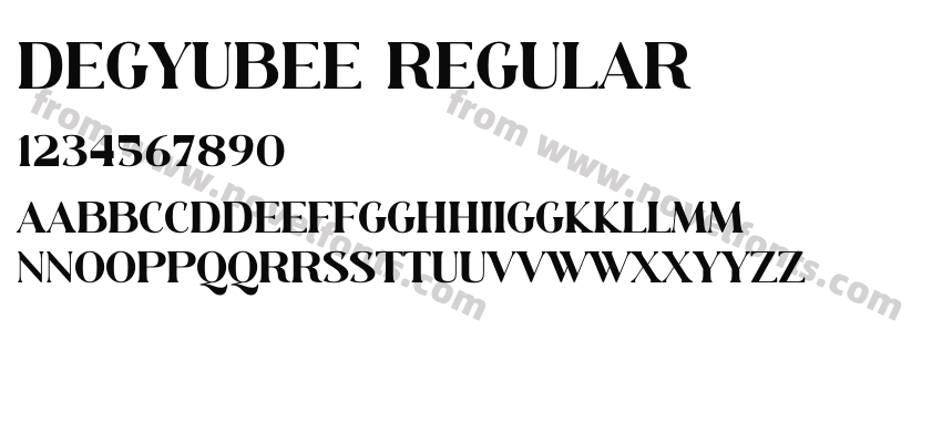 DEGYUBEE RegularPreview