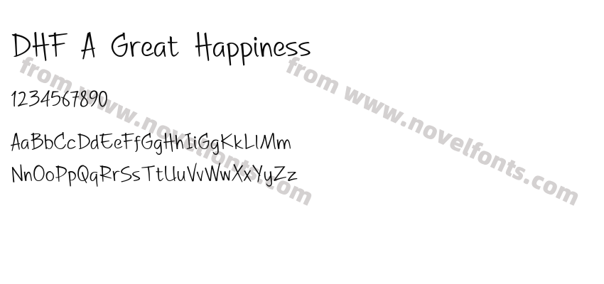 DHF A Great HappinessPreview