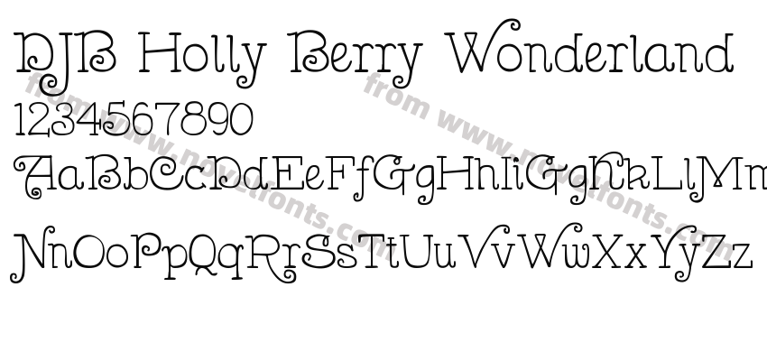 DJB Holly Berry WonderlandPreview