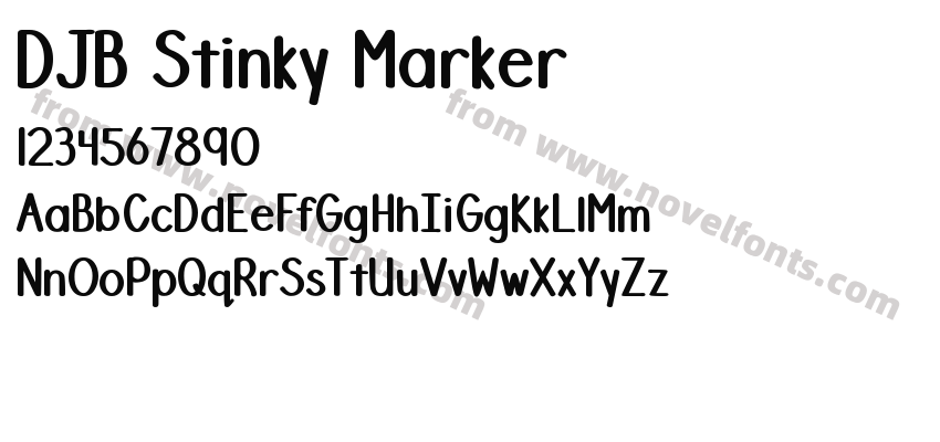 DJB Stinky MarkerPreview