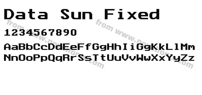 Data Sun FixedPreview