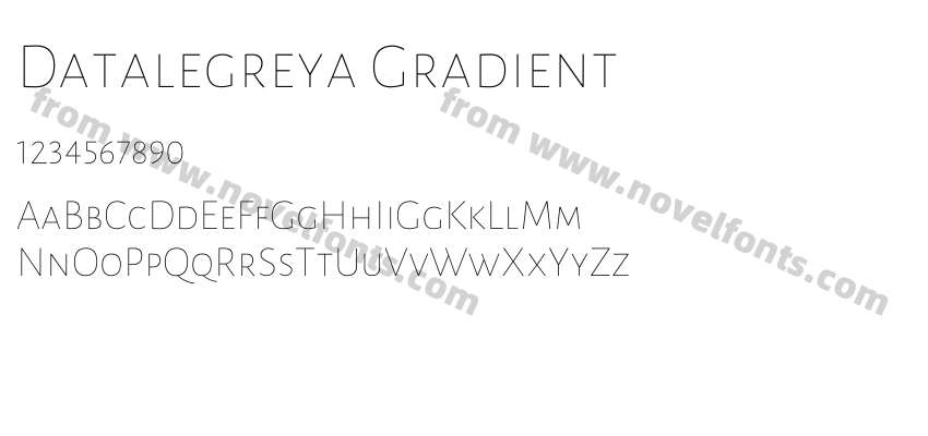 Datalegreya GradientPreview
