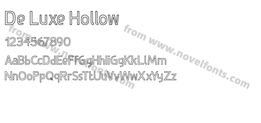 De Luxe HollowPreview