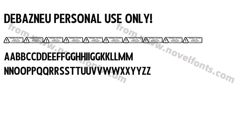 Debazneu PERSONAL USE ONLY!Preview