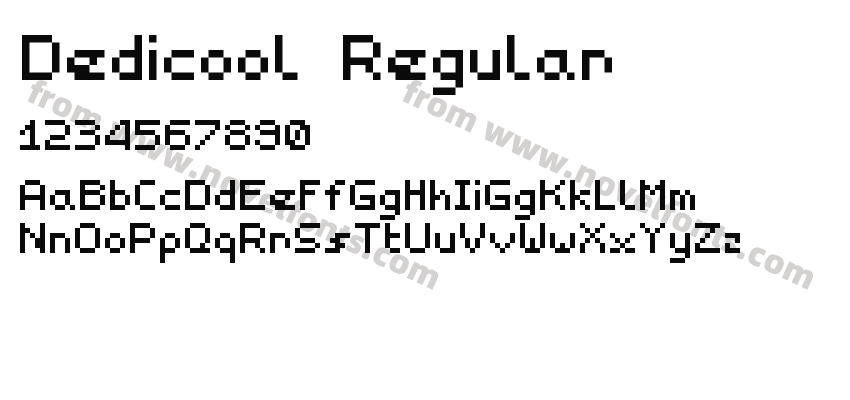 Dedicool RegularPreview