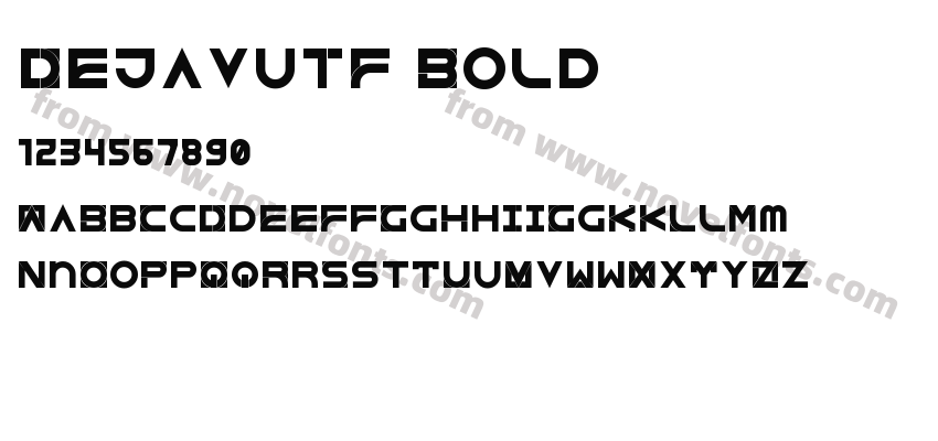 DejavuTF BoldPreview